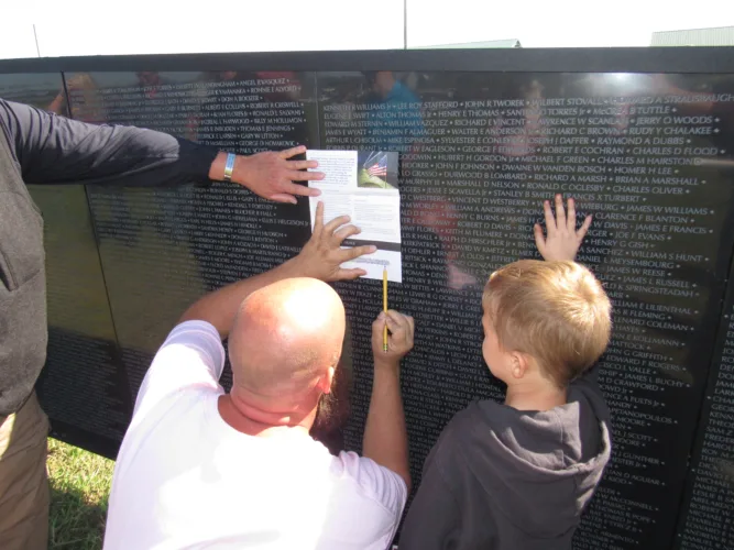 Wall That Heals Concludes Belmont County Stay